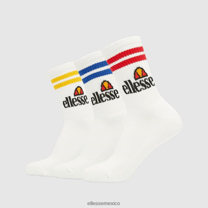 accesorios mx Ellesse elegante calcetines pullover blanco 84X86H491