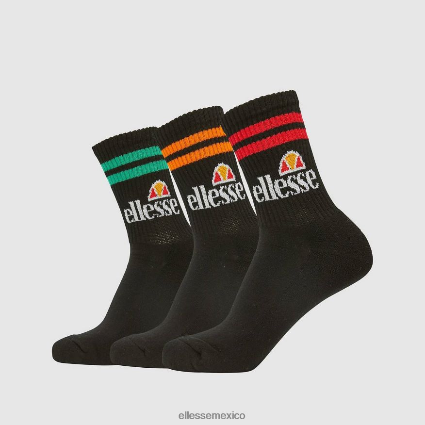 accesorios mx Ellesse elegante calcetines pullover negro 84X86H492