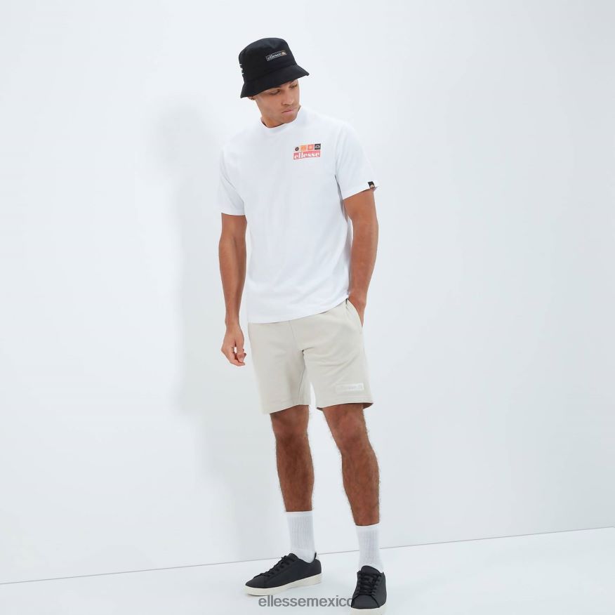 ropa mx Ellesse hombres camiseta mestière blanco 84X86H394