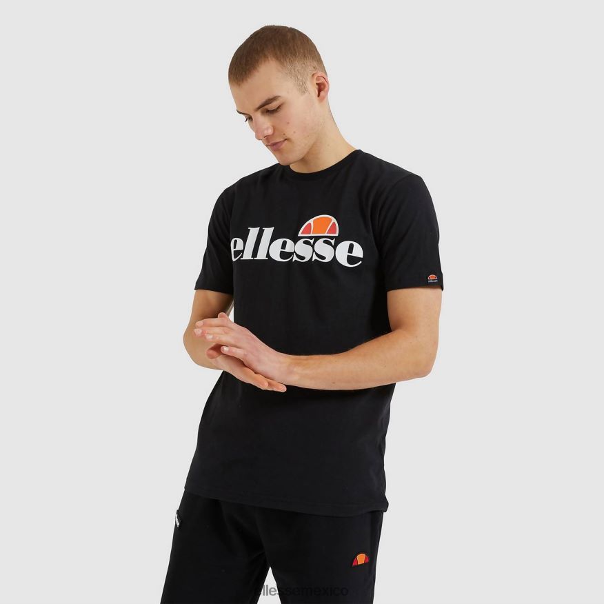 ropa mx Ellesse hombres camiseta sl prado negro 84X86H364