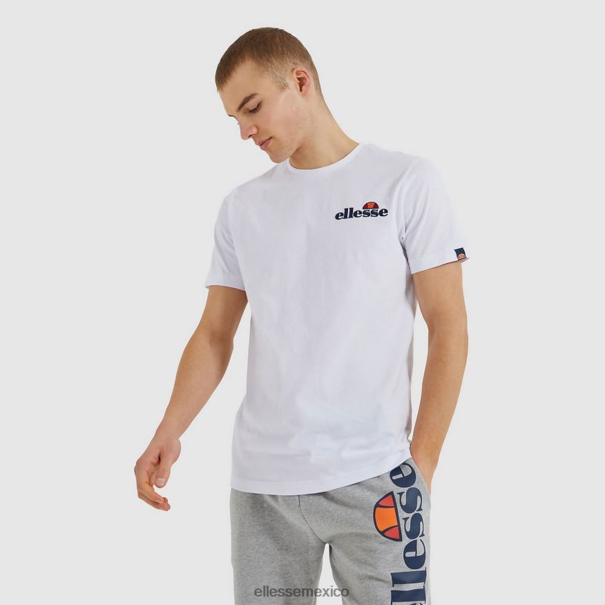 ropa mx Ellesse hombres camiseta vudú blanco 84X86H408