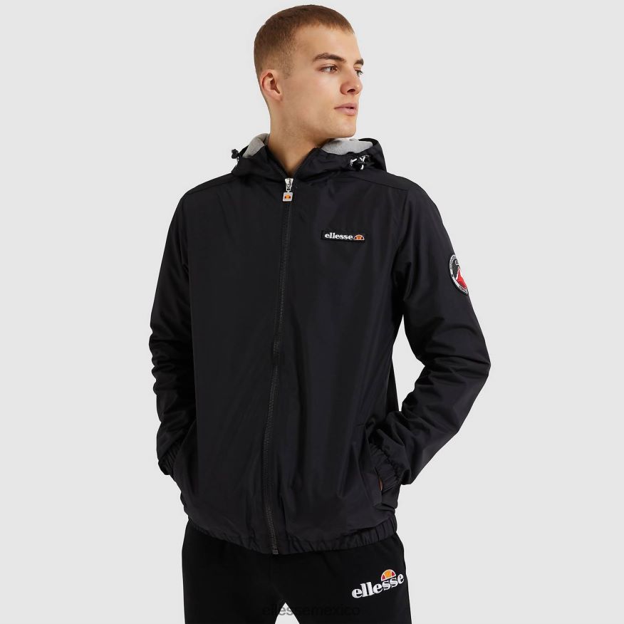 ropa mx Ellesse hombres chaqueta de terrazo negro 84X86H272