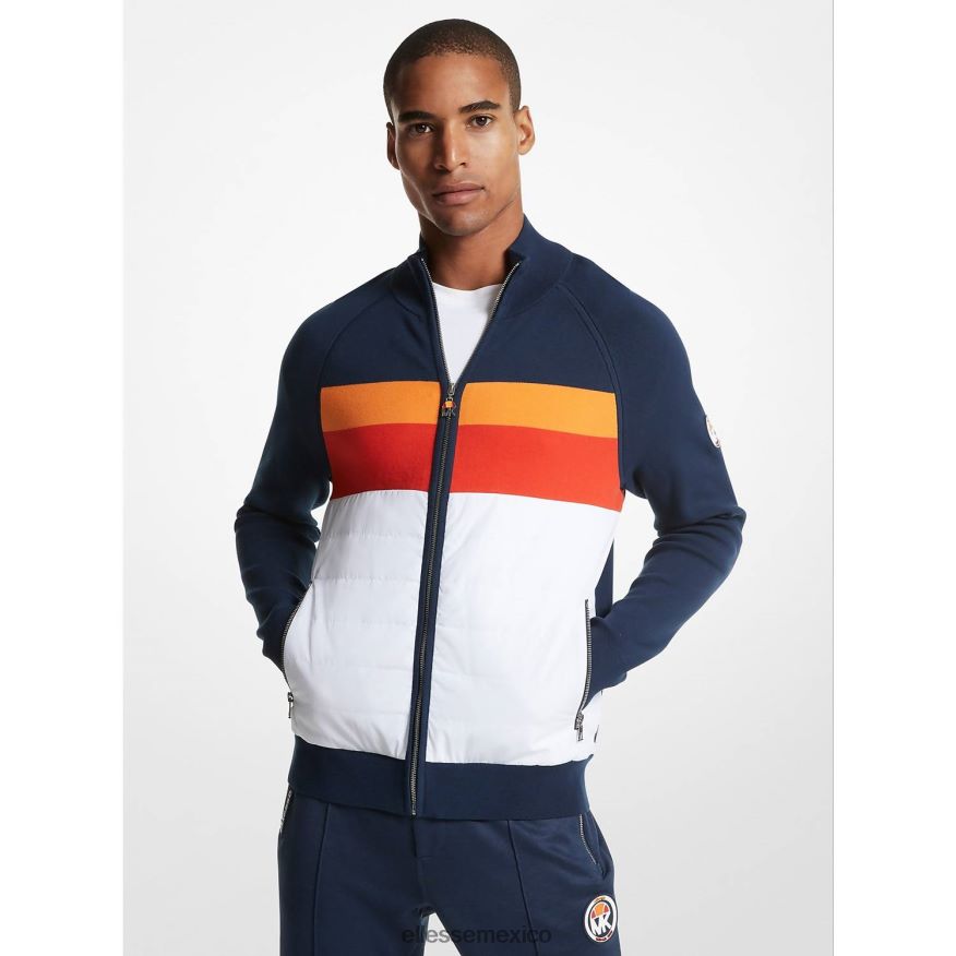 ropa mx Ellesse hombres chaqueta mk mix media azul 84X86H310