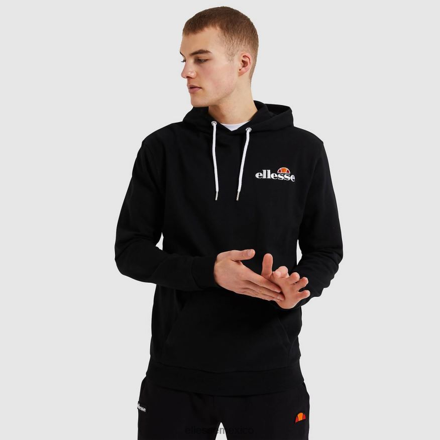 ropa mx Ellesse hombres primero sudadera con capucha negro 84X86H319