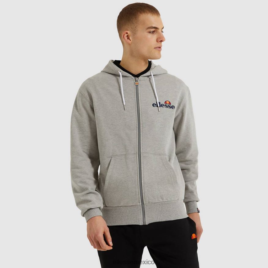 ropa mx Ellesse hombres sudadera con capucha briero gris 84X86H305