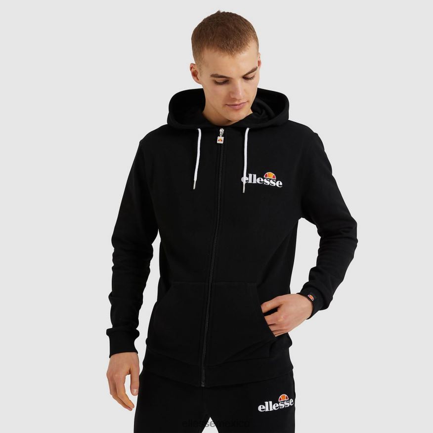 ropa mx Ellesse hombres sudadera con capucha briero negro 84X86H315