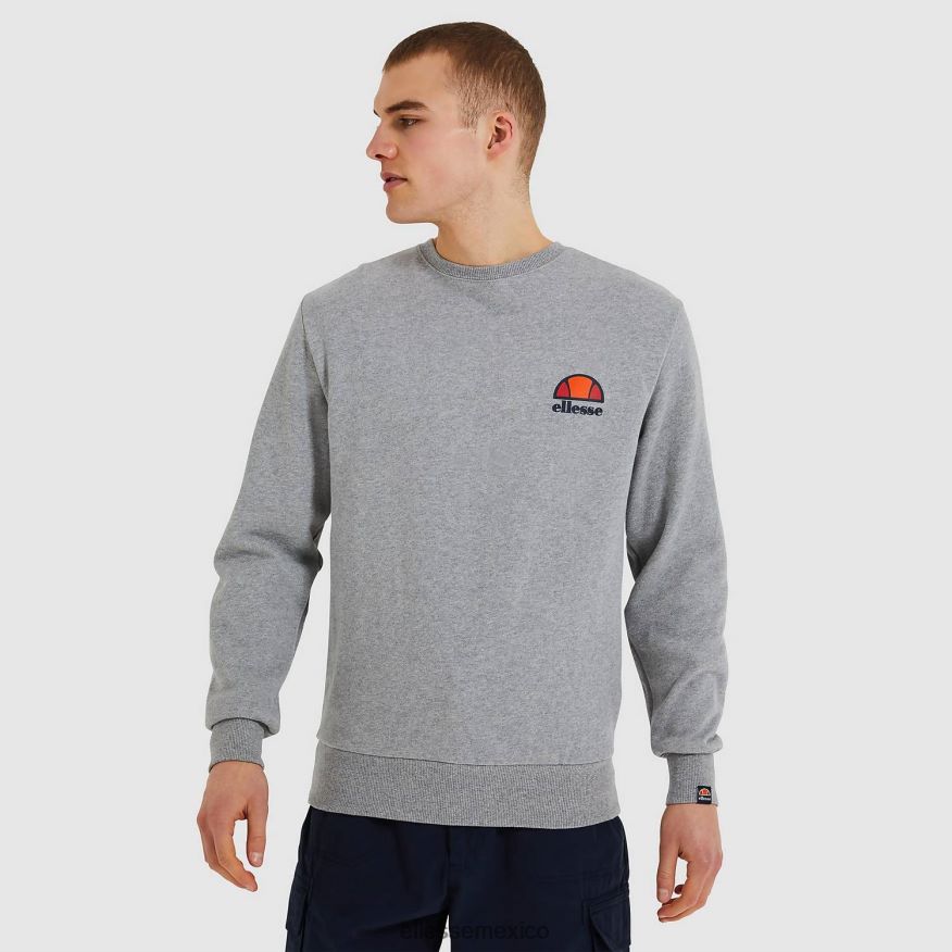 ropa mx Ellesse hombres sudadera diveria marga gris 84X86H307