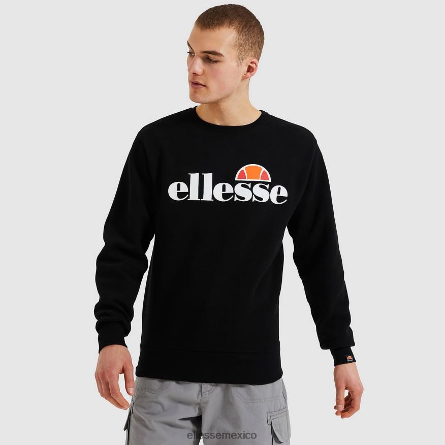 ropa mx Ellesse hombres sudadera sl succiso negro 84X86H292