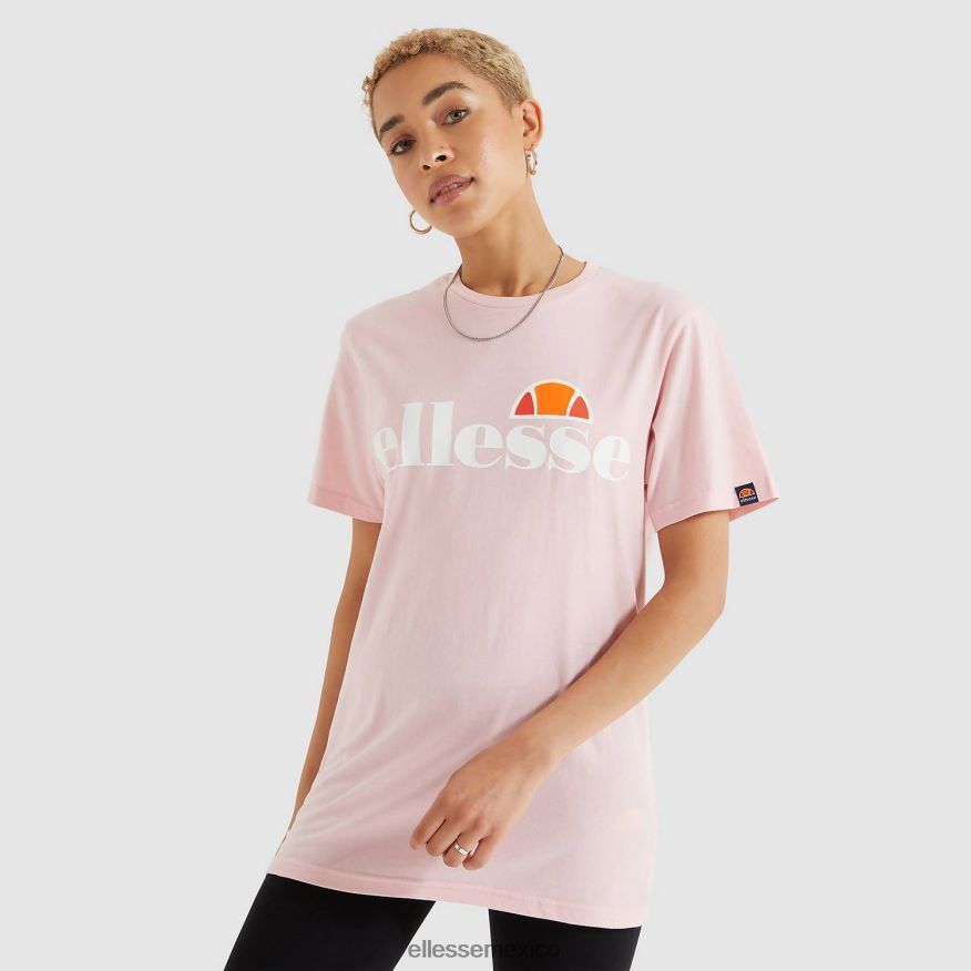 ropa mx Ellesse mujer camiseta albania Rosa claro 84X86H63