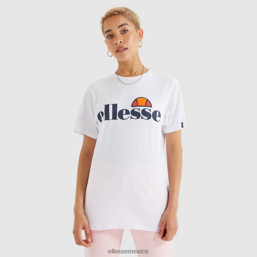 ropa mx Ellesse mujer camiseta albania blanco 84X86H62