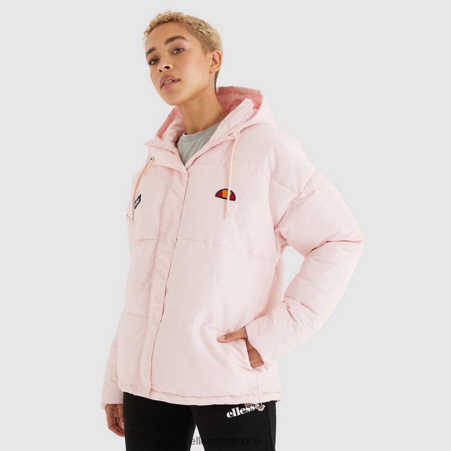 ropa mx Ellesse mujer chaqueta acolchada pejo Rosa claro 84X86H7