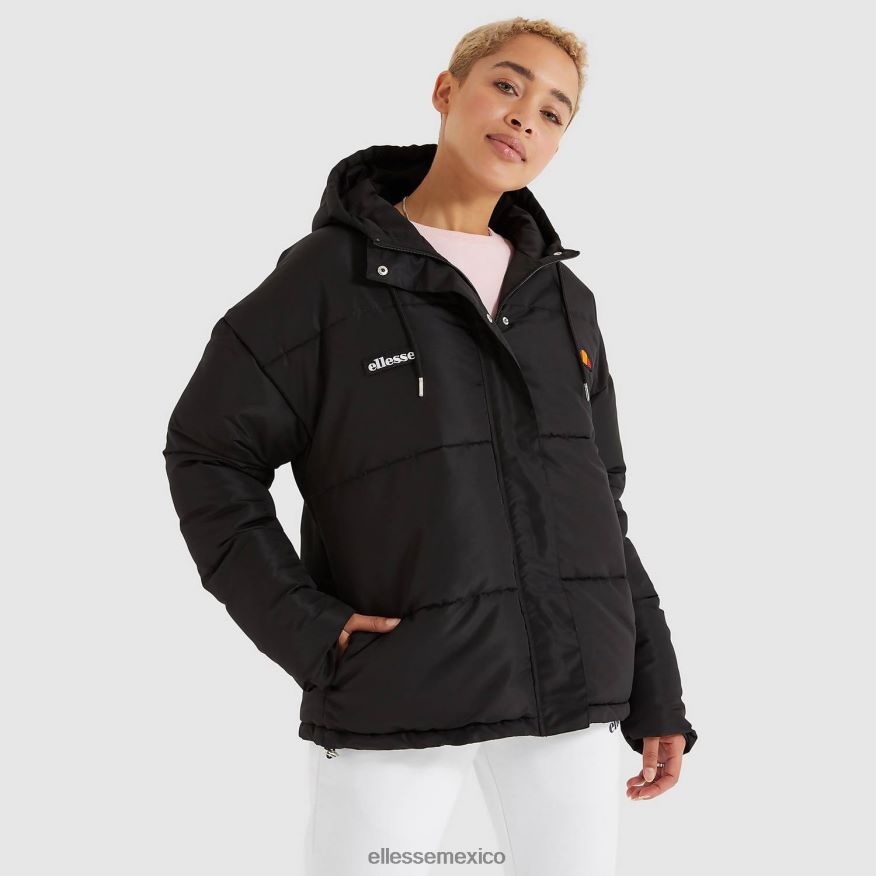 ropa mx Ellesse mujer chaqueta acolchada pejo negro 84X86H1