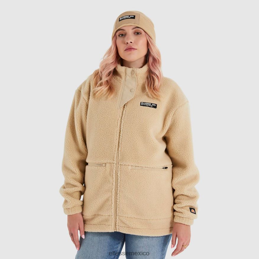 ropa mx Ellesse mujer chaqueta taburno beige 84X86H167