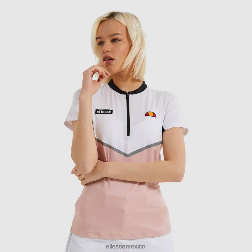 ropa mx Ellesse mujer polo de dorali rosa 84X86H245