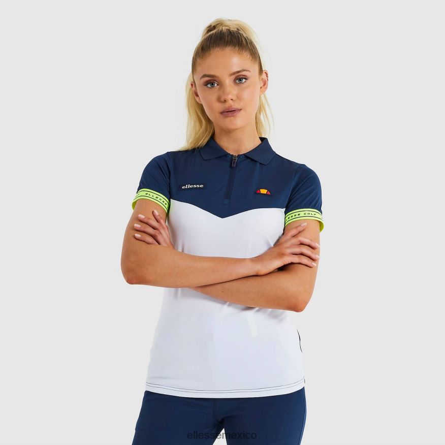 ropa mx Ellesse mujer polo mitro blanco 84X86H235