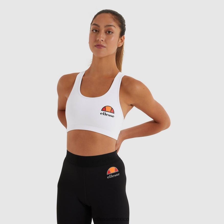 ropa mx Ellesse mujer sujetador sostino blanco 84X86H64