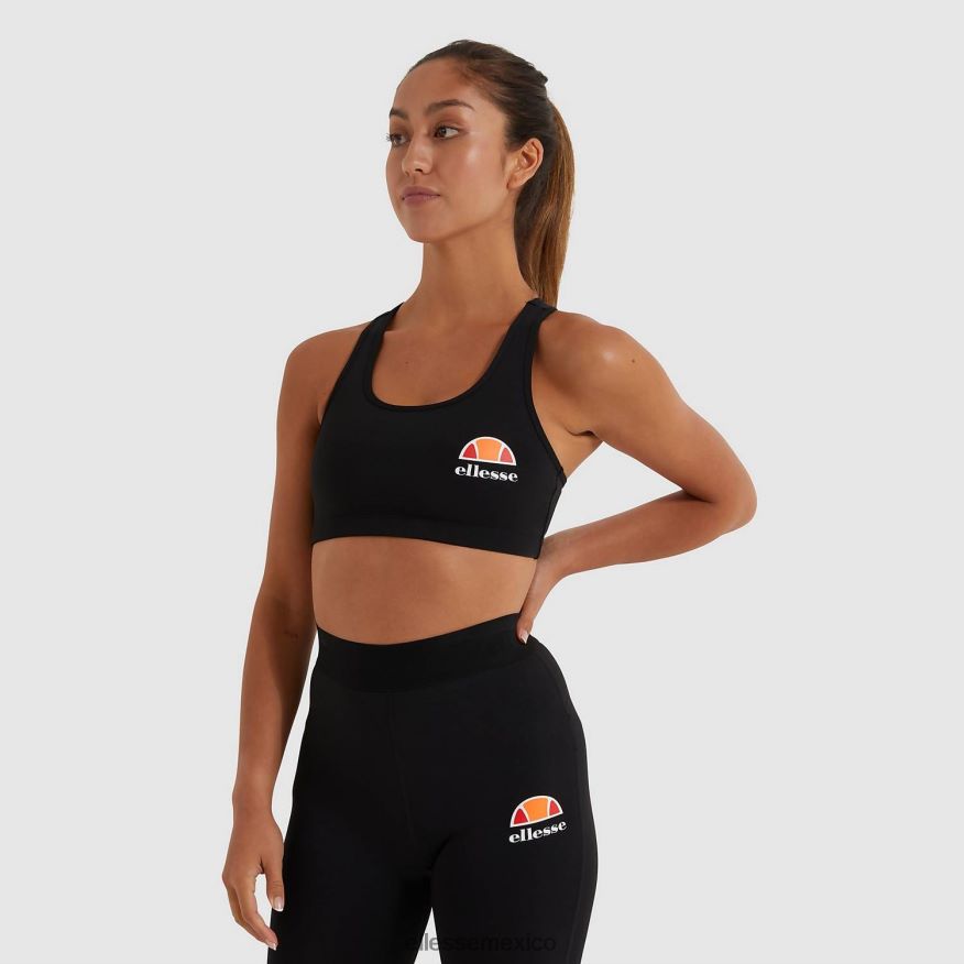 ropa mx Ellesse mujer sujetador sostino negro 84X86H65